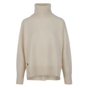 Klassieke Gebreide Lange Mouw Trui Ralph Lauren , Beige , Dames