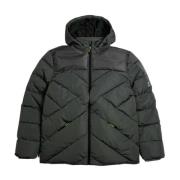 Khaki Heren Puffer Jas Munich , Green , Heren