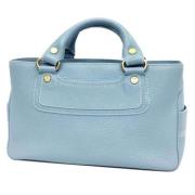 Pre-owned Leather celine-bags Celine Vintage , Blue , Dames