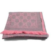 Pre-owned Wool scarves Gucci Vintage , Pink , Dames