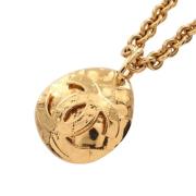 Pre-owned Metal chanel-jewelry Chanel Vintage , Yellow , Dames