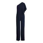 Stijlvolle Jumpsuit voor Vrouwen Ralph Lauren , Blue , Dames