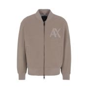 Outdoor Bomberjack Beige Aw24 Armani Exchange , Beige , Heren