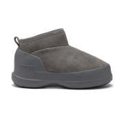 Grijze Suède Instaplaarzen Moon Boot , Gray , Dames