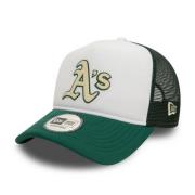 Groene Athletics World Series Trucker Pet New Era , Green , Unisex