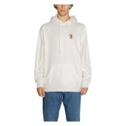 Flag Sweatshirt Herfst/Winter Collectie Katoen Tommy Jeans , Beige , H...