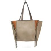 Pre-owned Leather totes Chloé Pre-owned , Gray , Dames