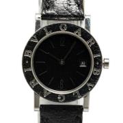 Pre-owned Metal watches Bvlgari Vintage , Black , Dames