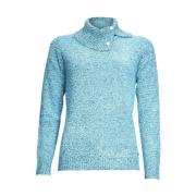 Rolhals Pullover 431154 Roberto sarto , Blue , Dames