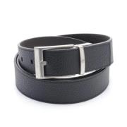 Pre-owned Leather belts Bally Pre-owned , Black , Unisex