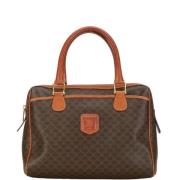 Pre-owned Canvas handbags Celine Vintage , Brown , Dames