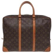 Pre-owned Canvas louis-vuitton-bags Louis Vuitton Vintage , Brown , Da...