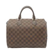 Pre-owned Leather louis-vuitton-bags Louis Vuitton Vintage , Brown , D...