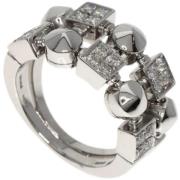 Pre-owned White Gold rings Bvlgari Vintage , Gray , Dames