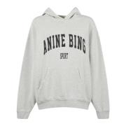 Heather Grey Sweatshirt - Harvey Style Anine Bing , Gray , Dames