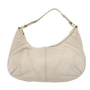 Pre-owned Leather shoulder-bags Yves Saint Laurent Vintage , White , D...