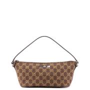 Pre-owned Cotton handbags Gucci Vintage , Brown , Dames