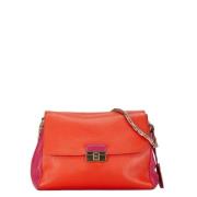 Pre-owned Leather dior-bags Dior Vintage , Orange , Dames