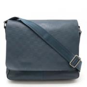 Pre-owned Canvas louis-vuitton-bags Louis Vuitton Vintage , Blue , Dam...