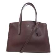 Pre-owned Leather totes Coach Pre-owned , Brown , Dames