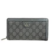 Pre-owned Fabric wallets Gucci Vintage , Gray , Heren