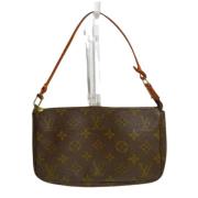 Pre-owned Canvas louis-vuitton-bags Louis Vuitton Vintage , Brown , Da...