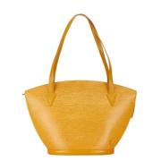 Pre-owned Leather louis-vuitton-bags Louis Vuitton Vintage , Yellow , ...