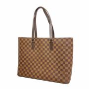 Pre-owned Fabric louis-vuitton-bags Louis Vuitton Vintage , Brown , Da...