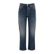 Vintage Comfortabele Vijf Zakken Jeans Fabiana Filippi , Blue , Dames