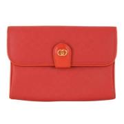 Pre-owned Plastic gucci-bags Gucci Vintage , Red , Dames