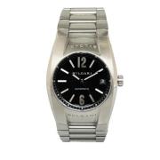 Pre-owned Metal watches Bvlgari Vintage , Black , Heren