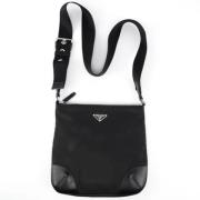 Pre-owned Leather prada-bags Prada Vintage , Black , Dames