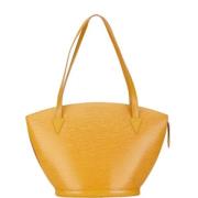 Pre-owned Leather louis-vuitton-bags Louis Vuitton Vintage , Yellow , ...