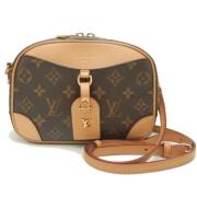 Pre-owned Fabric louis-vuitton-bags Louis Vuitton Vintage , Brown , Da...