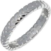 Pre-owned Metal rings Bvlgari Vintage , Gray , Dames