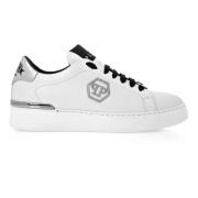 Witte Hexagon Low-Top Sneakers Philipp Plein , White , Heren