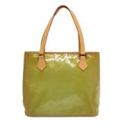 Pre-owned Leather louis-vuitton-bags Louis Vuitton Vintage , Green , D...