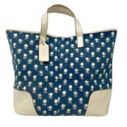 Pre-owned Denim shoulder-bags Coach Pre-owned , Blue , Dames