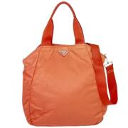 Pre-owned Fabric prada-bags Prada Vintage , Orange , Dames