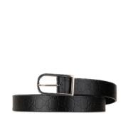 Pre-owned Leather belts Gucci Vintage , Black , Heren