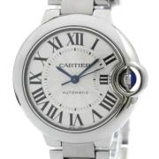 Pre-owned Stainless Steel watches Cartier Vintage , Gray , Dames