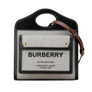 Pre-owned Canvas burberry-bags Burberry Vintage , Black , Dames