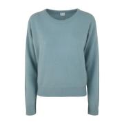 Lichtblauwe Crew Neck Sweater C.T.plage , Blue , Dames