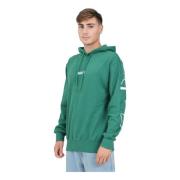 Graffiti Stijl Hoodie Groen Mannen Disclaimer , Green , Heren