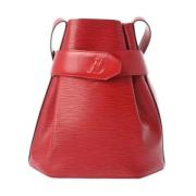 Pre-owned Leather louis-vuitton-bags Louis Vuitton Vintage , Red , Dam...