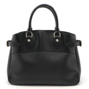 Pre-owned Leather louis-vuitton-bags Louis Vuitton Vintage , Black , D...