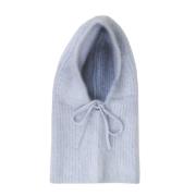 Fluffy Ciel Chine Kasjmier Hood Kujten , Blue , Unisex