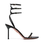 Sandal Essence 85 Aquazzura , Black , Dames