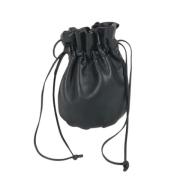 Pre-owned Leather shoulder-bags Bottega Veneta Vintage , Black , Dames