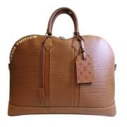 Pre-owned Leather louis-vuitton-bags Louis Vuitton Vintage , Brown , H...